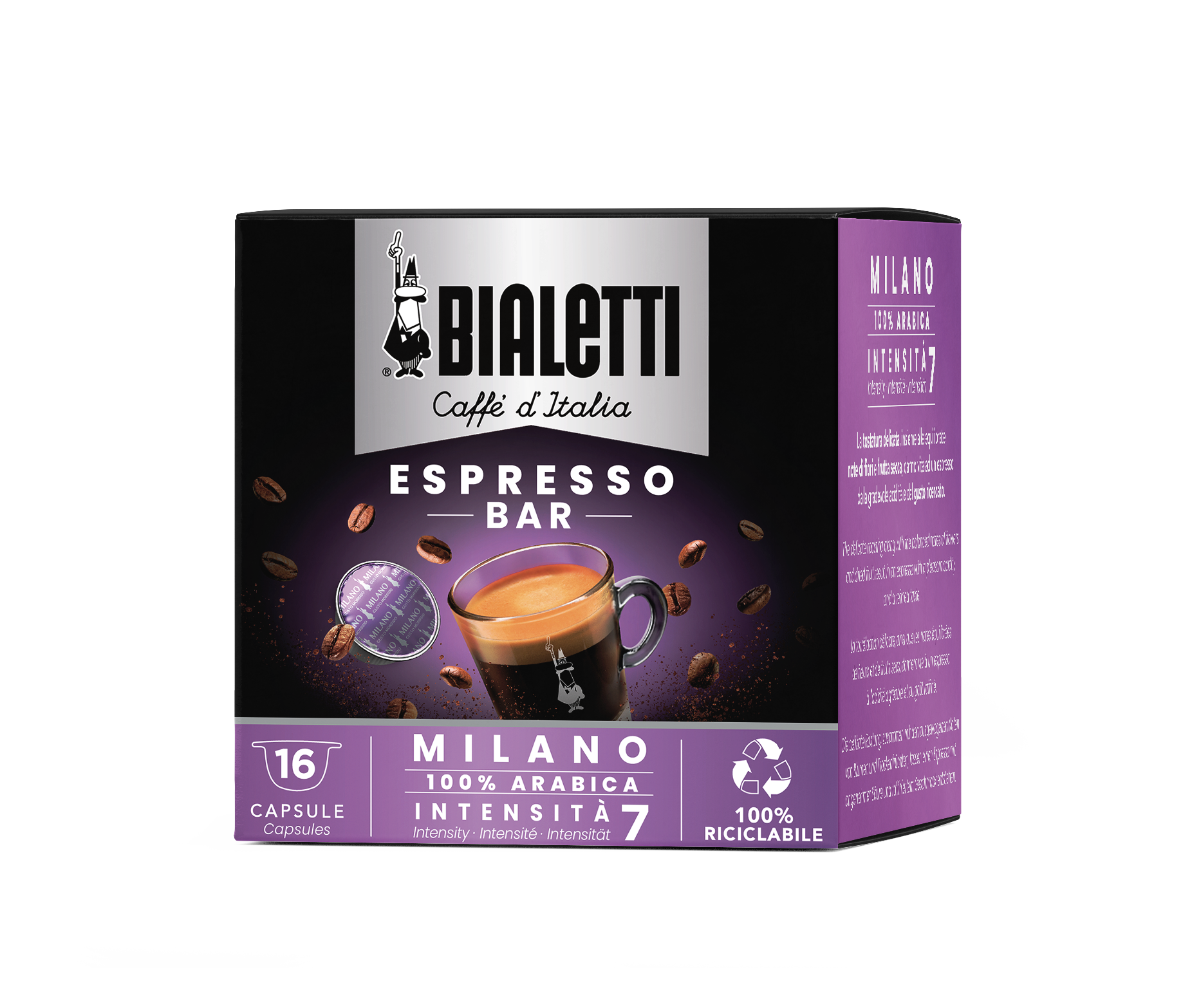 Kit 128 Capsule Bialetti Milano